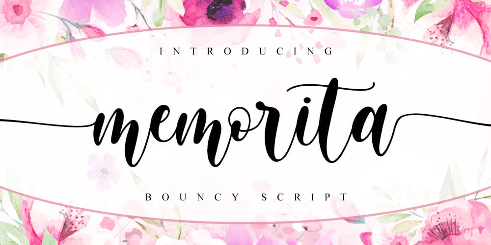 Memorita font