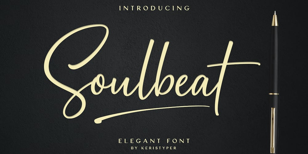 Soulbeat font