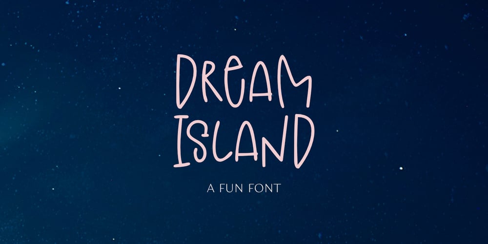 Dream Island font