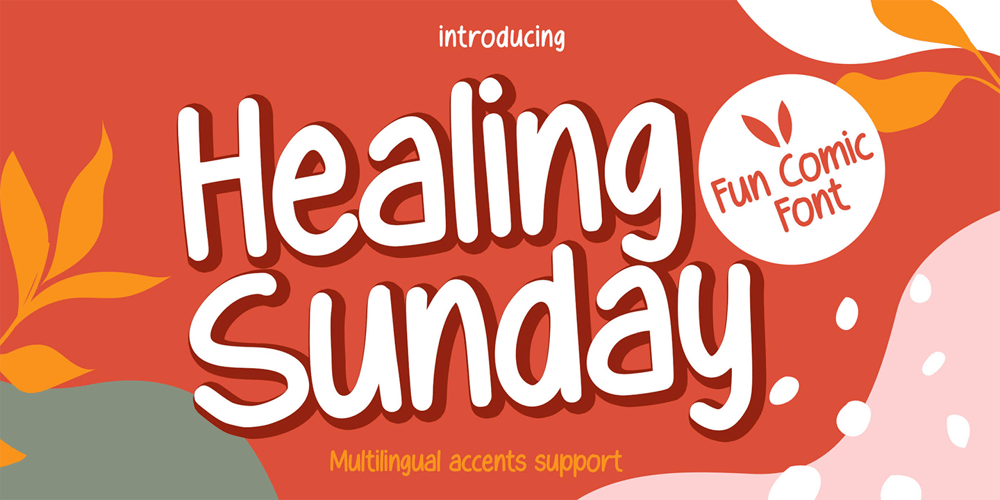 Healing Sunday font