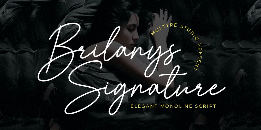 Brilanys Signature font