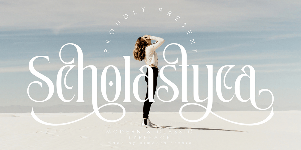 Scholastyca Typeface font