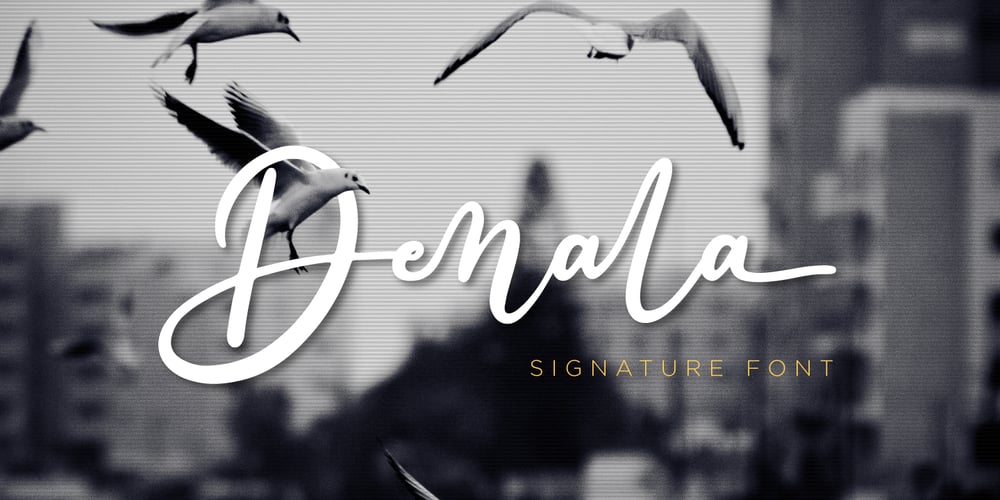 Denala font