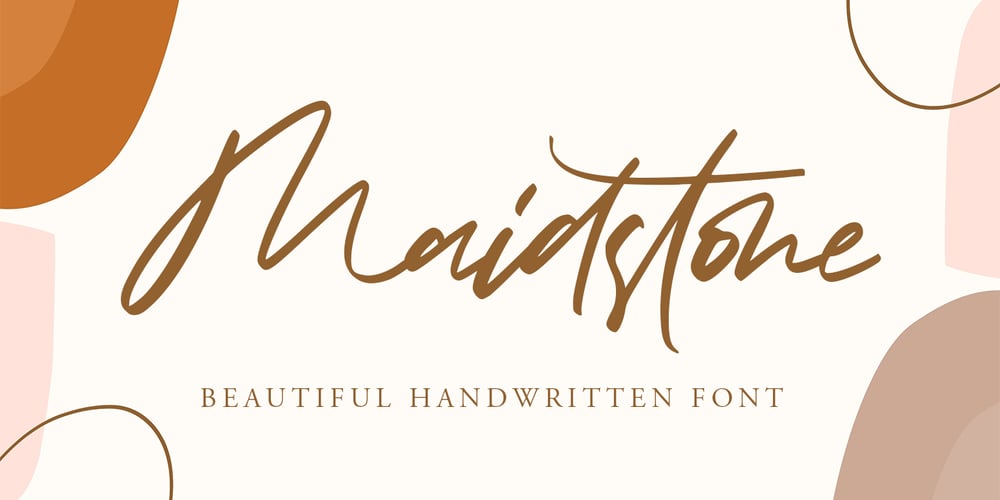 Maidstone font