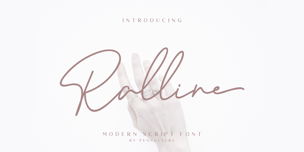 Ralline font