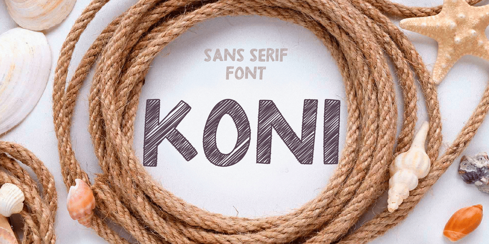 Koni font