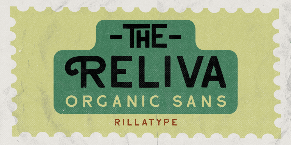 Reliva Sans font