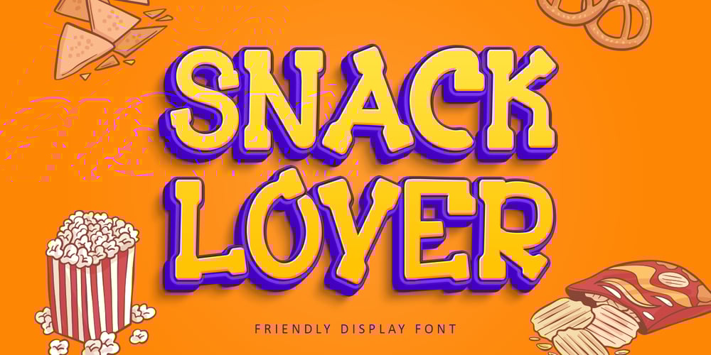 Snack Lover font