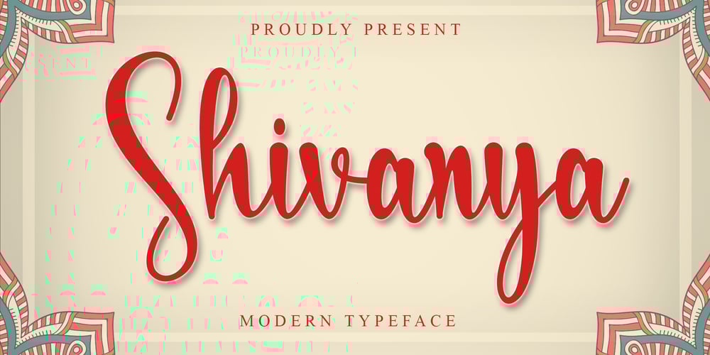 Shivanya font