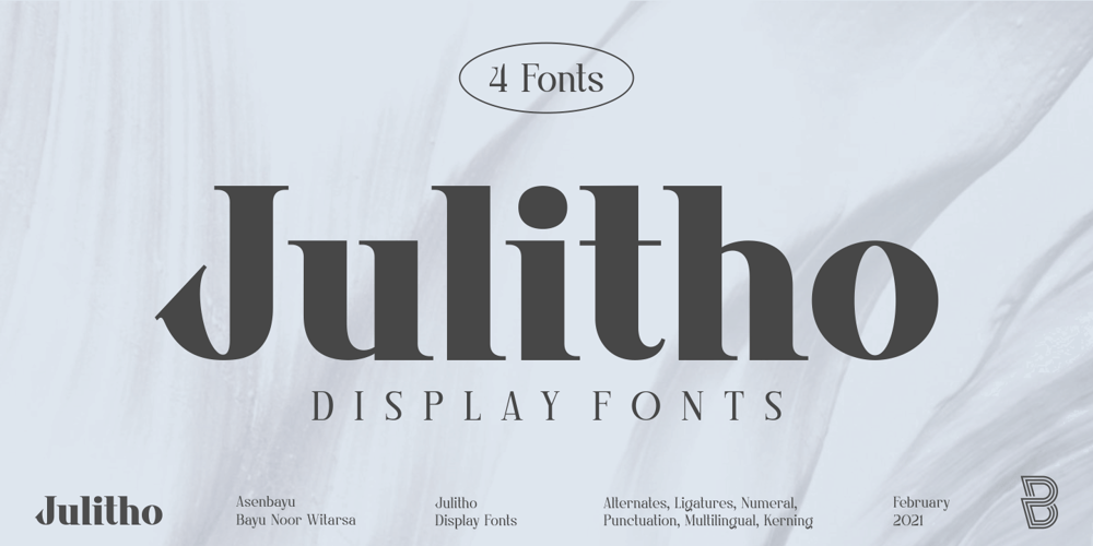 Julitho font
