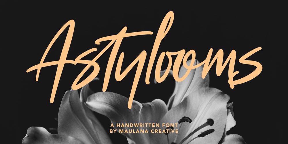 Astylooms font