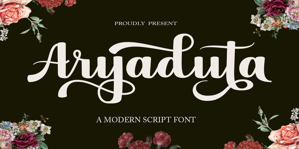 Aryaduta font