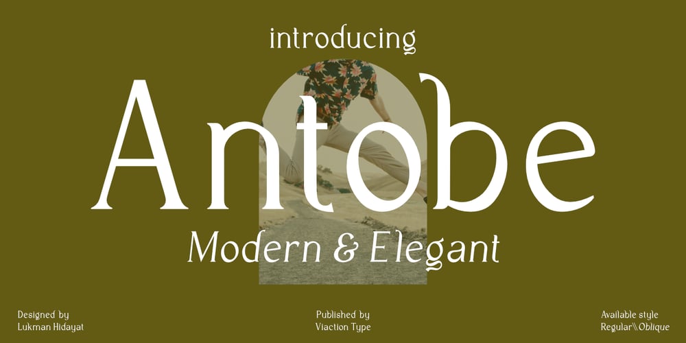 Antobe font