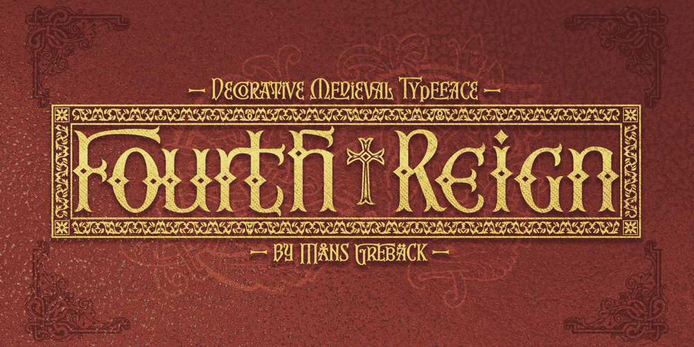 Fourth Reign font