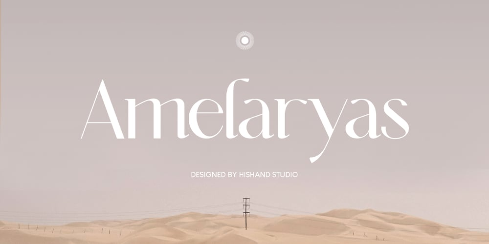 Amelaryas font