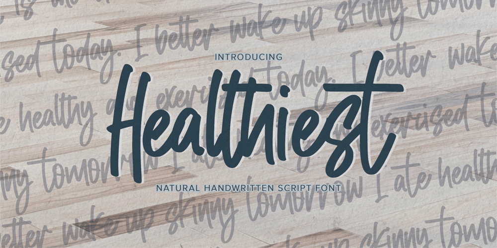 Healthiest font