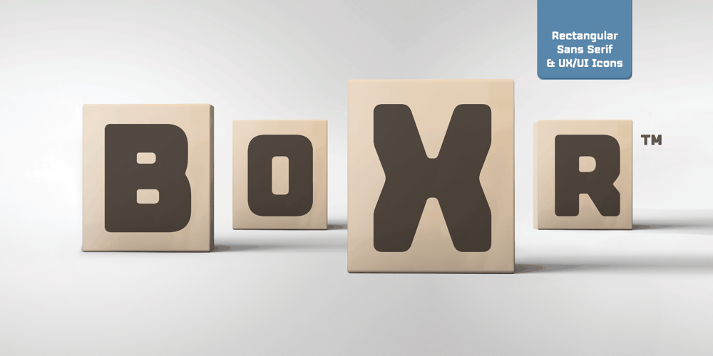 Boxr font