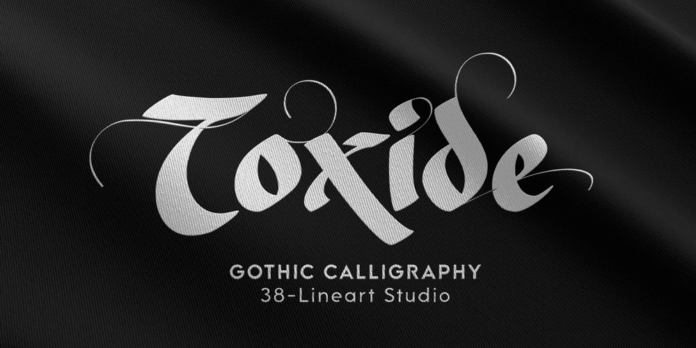 Toxide font