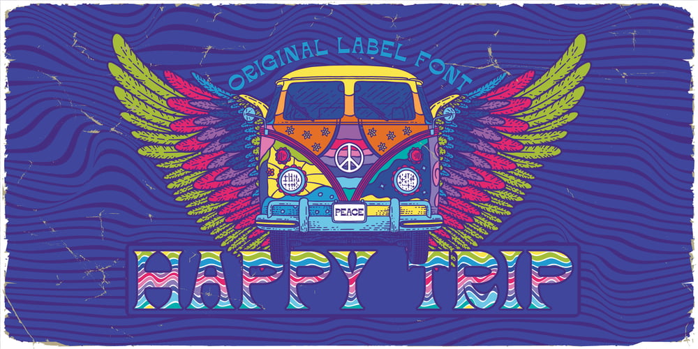 Happy Trip font