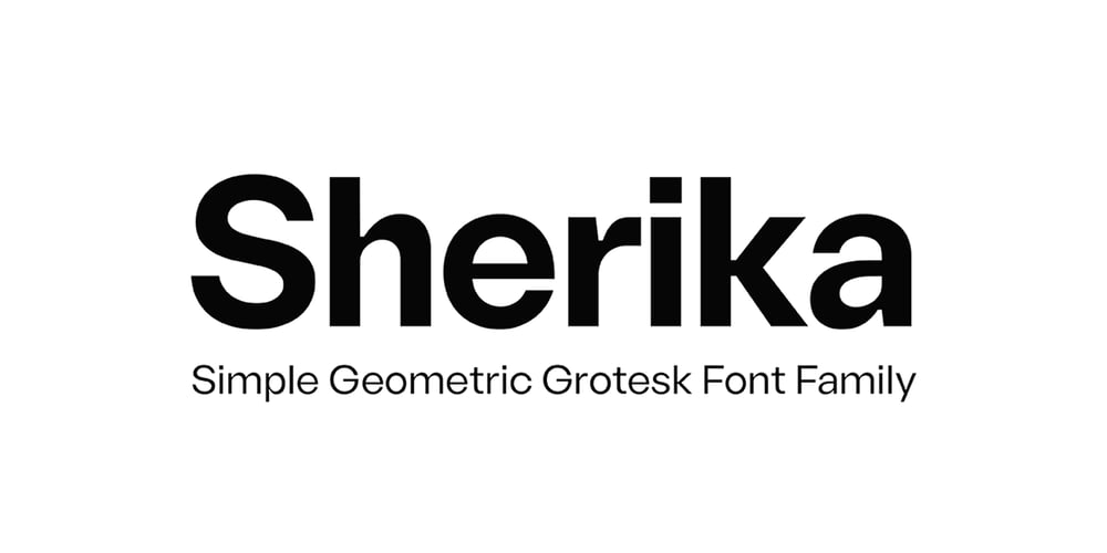 Sherika font