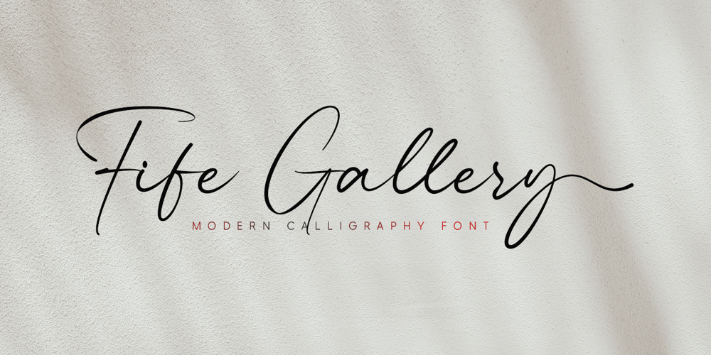 Fife Gallery font