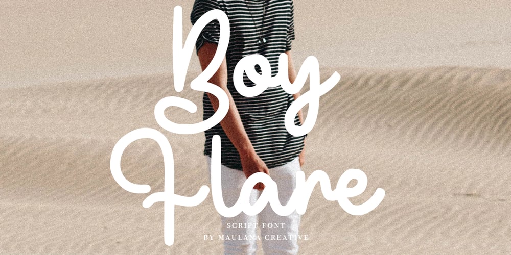 Boyflare font