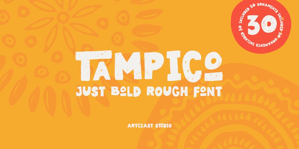 SA Tampico font