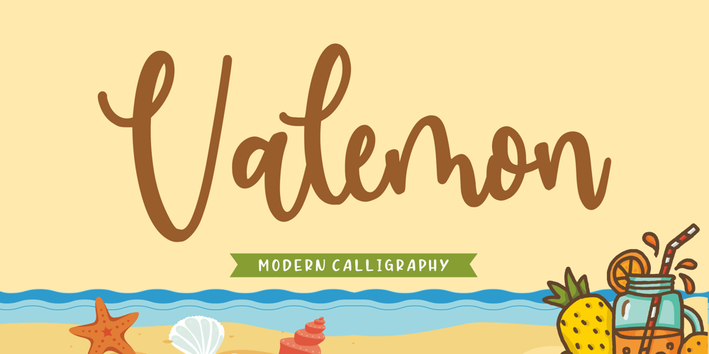 Valemon font