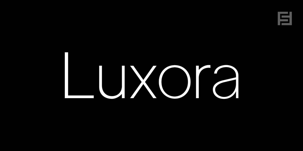 Luxora Grotesk font