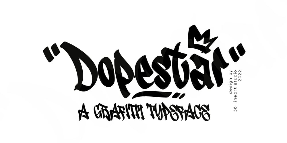 Dopestar font