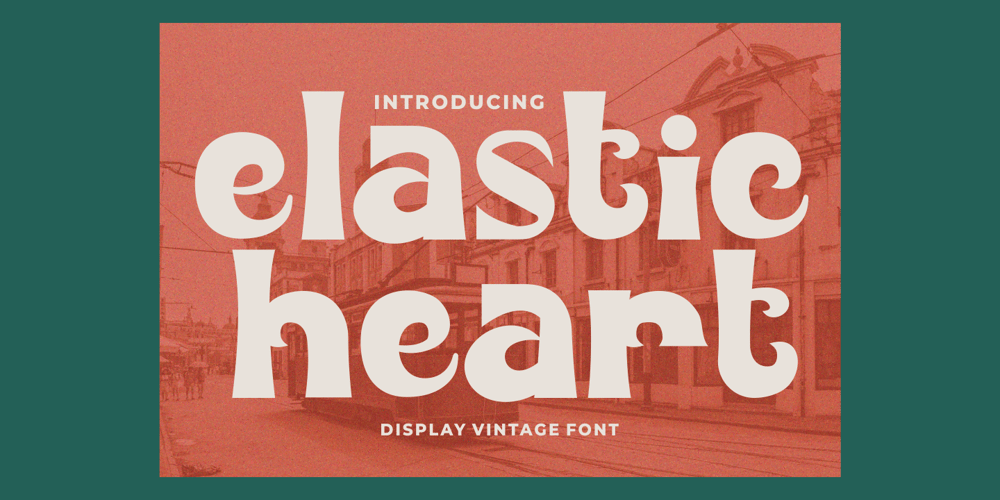 Elastic Heart font