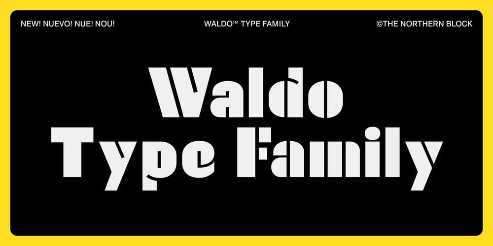 Waldo font