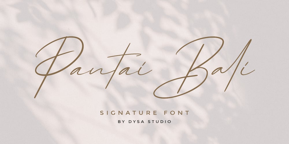 Pantai Bali font