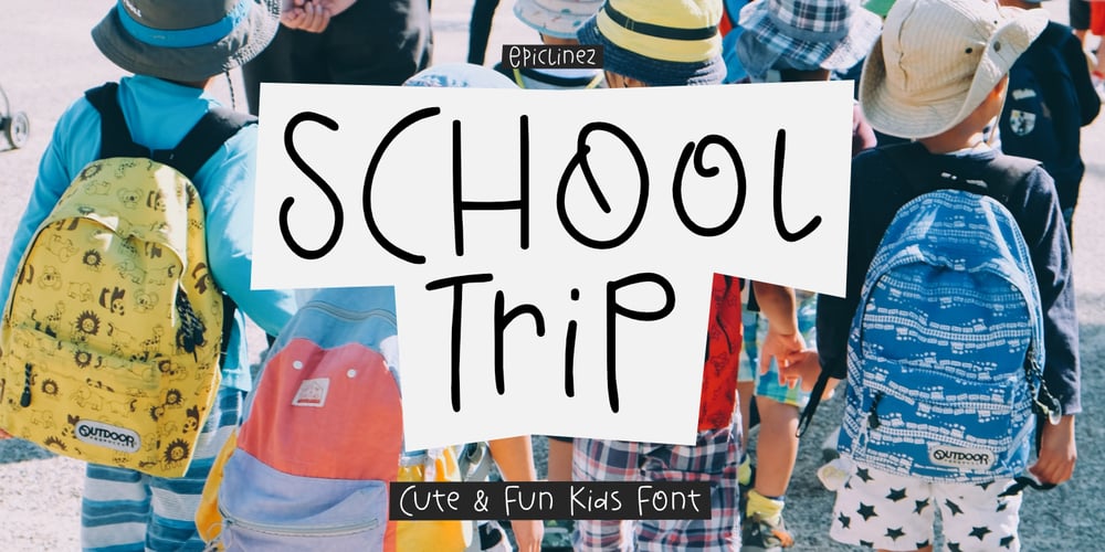 School Trip font