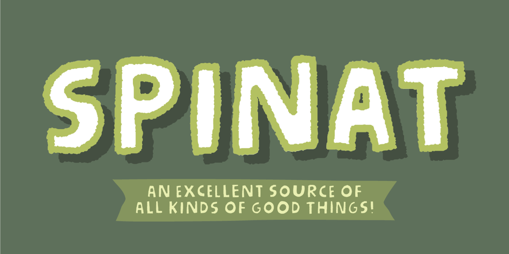 Spinat font