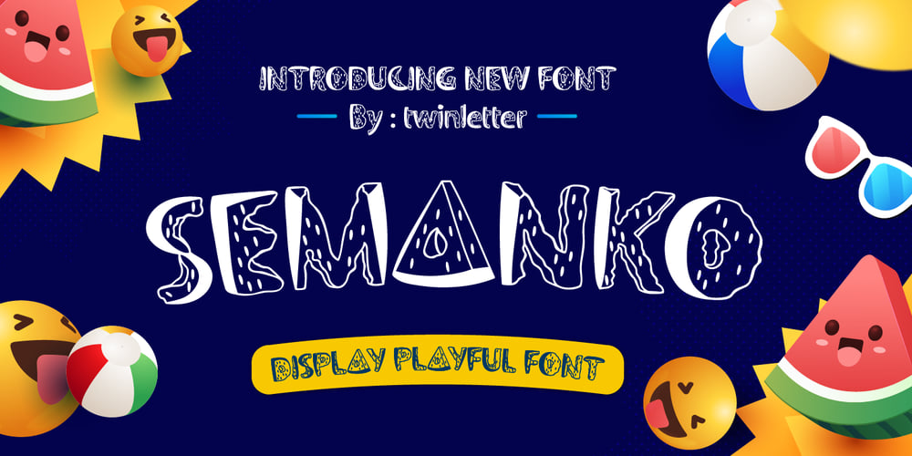 Semanko font