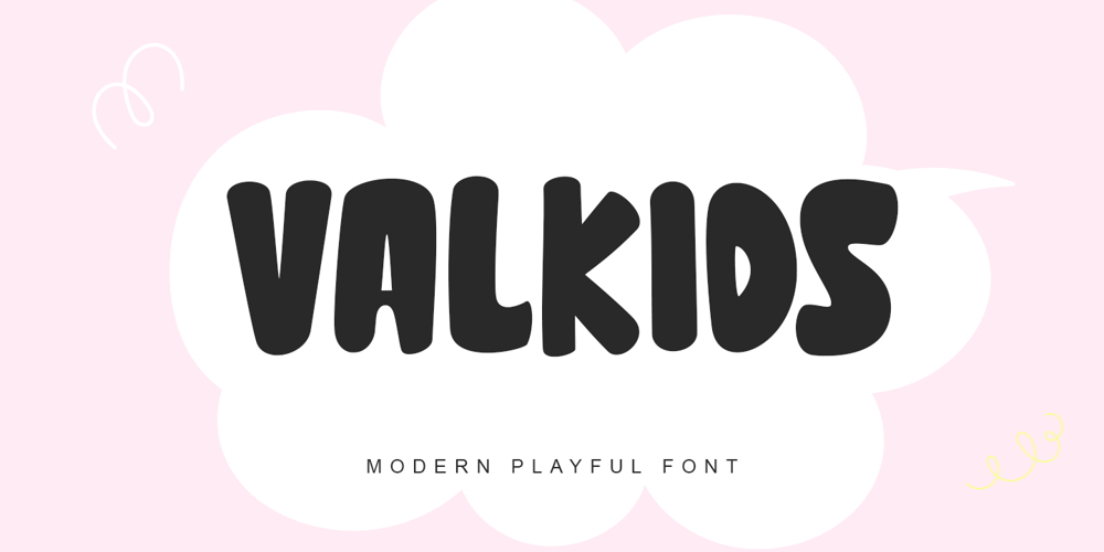Valkids font
