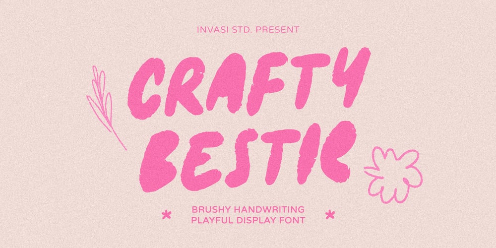 Crafty Bestie font