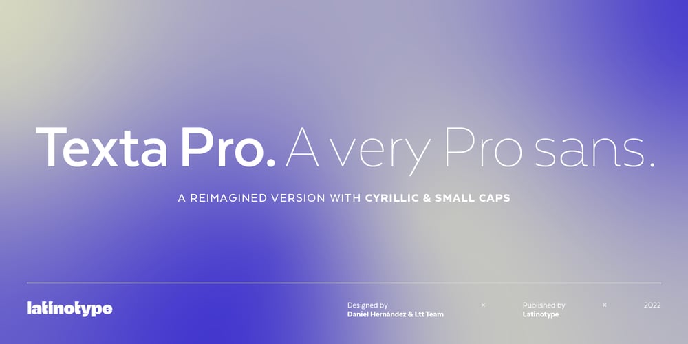 Texta Pro font