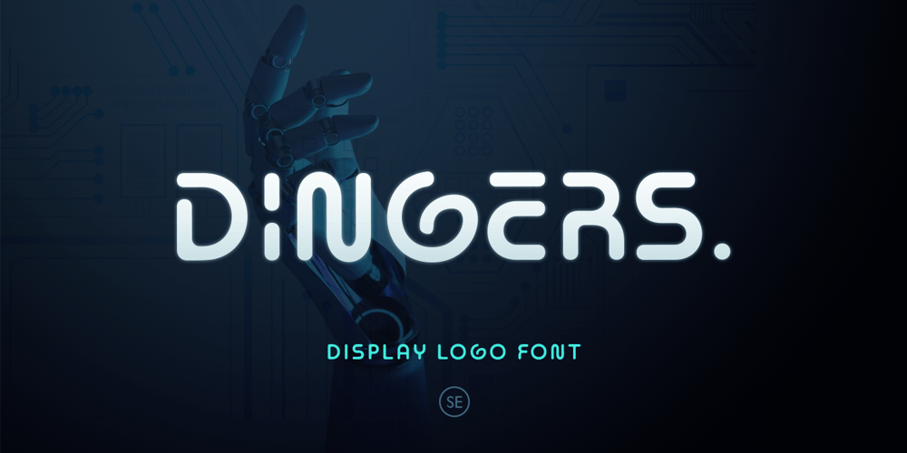 Dingers font
