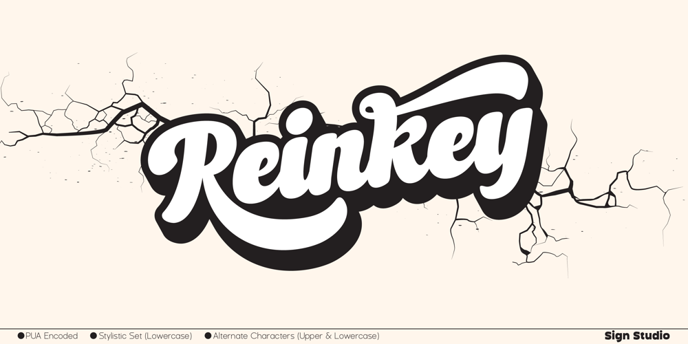 Reinkey font