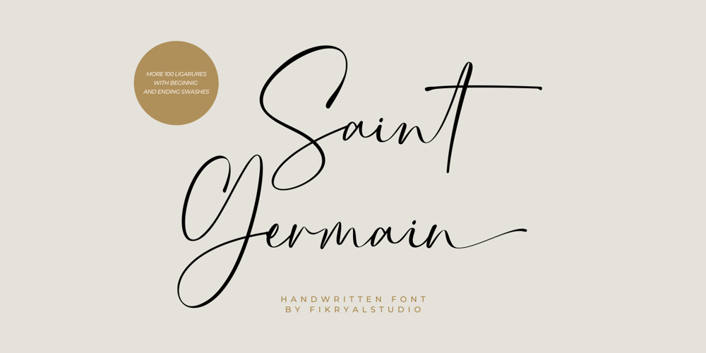 Saint Germain font
