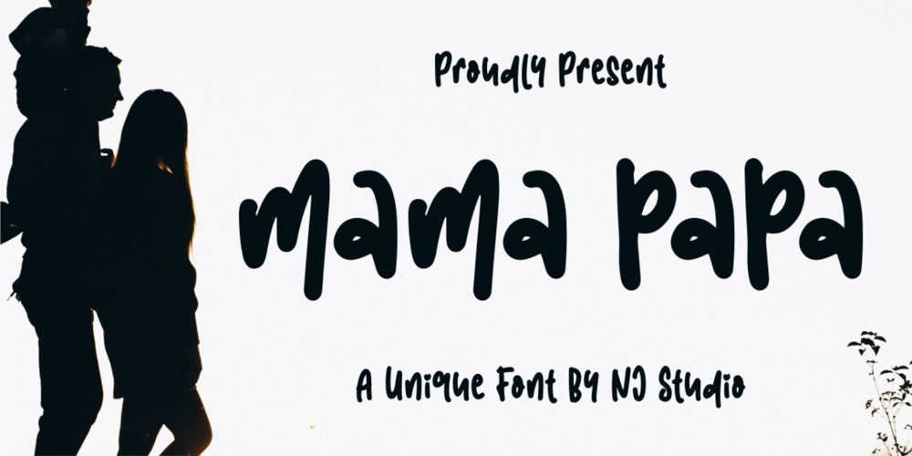 Mama Papa font