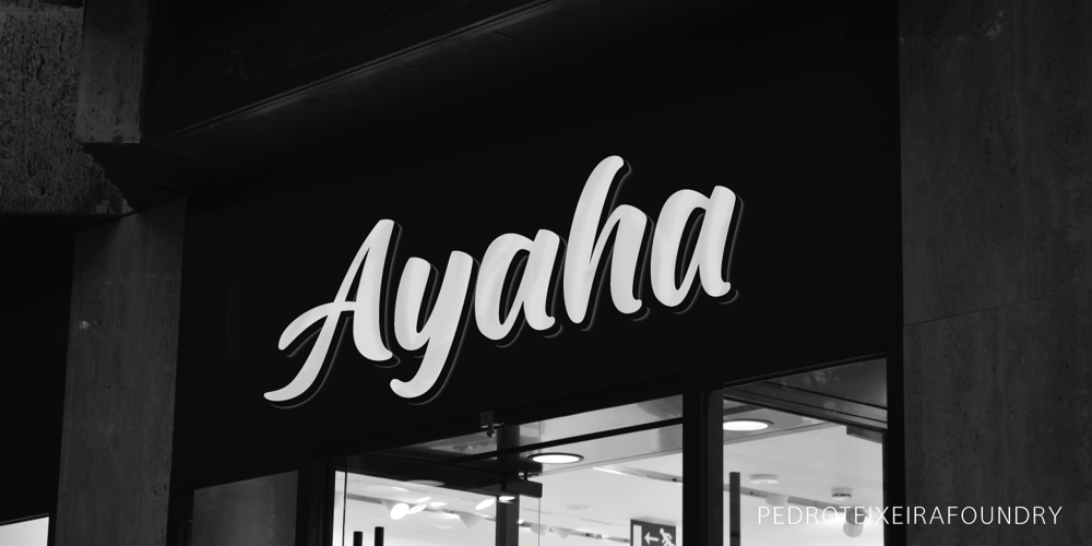 Ayaha font
