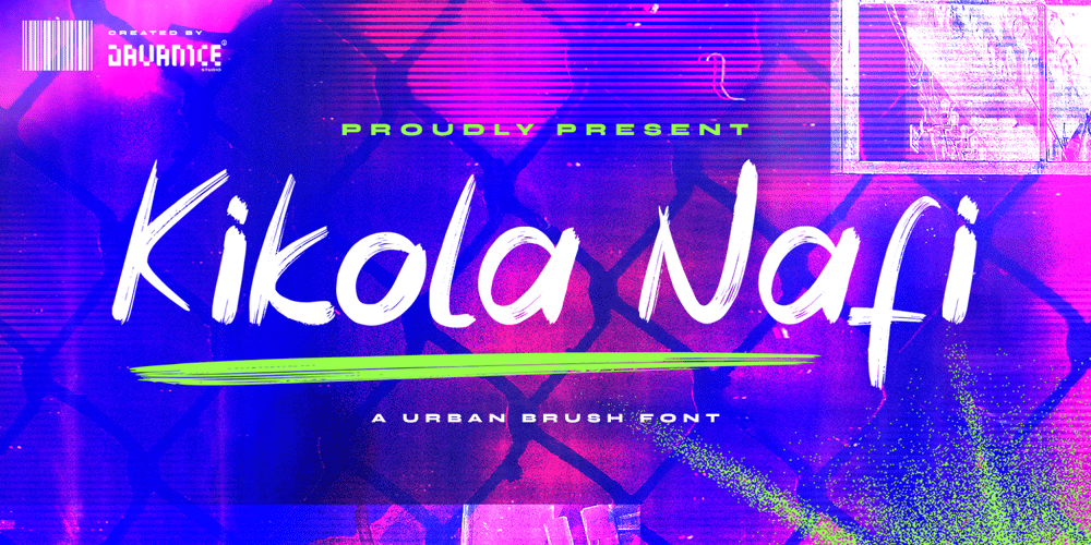 Kikola Nafi font