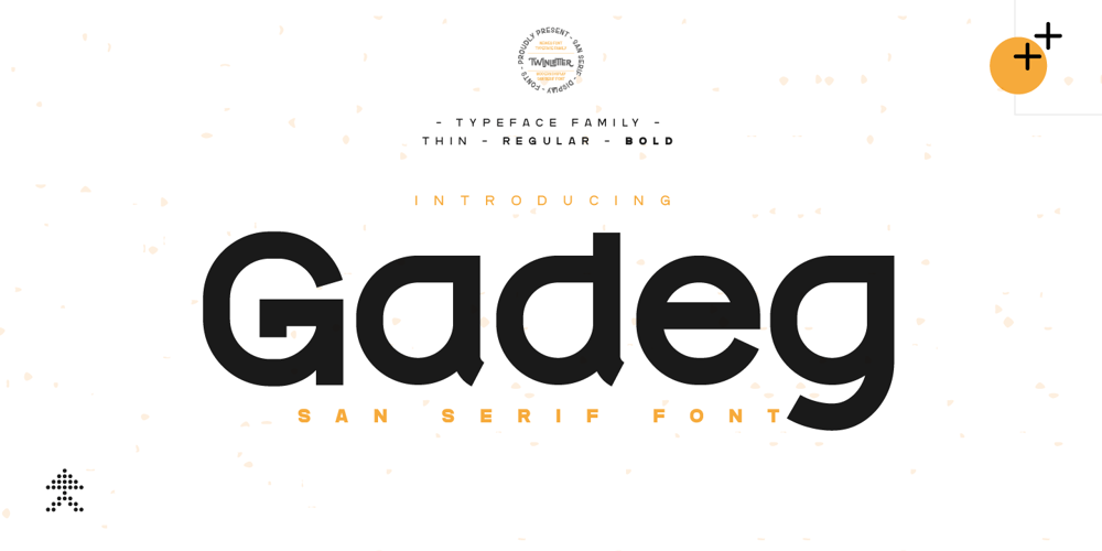 Gadeg font
