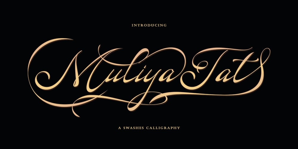 Muliya Tat font