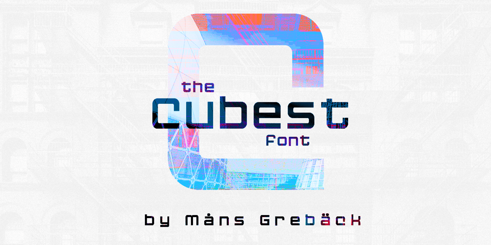 Cubest font
