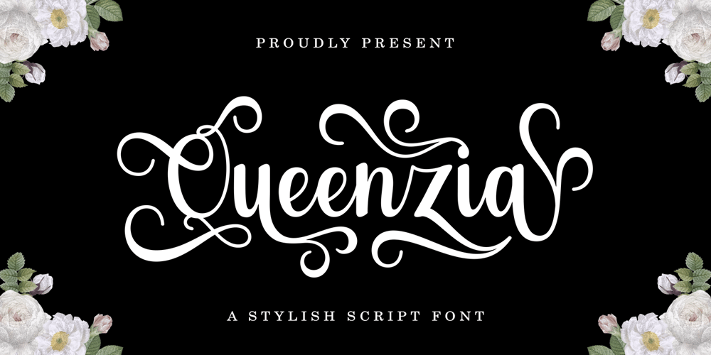 Queenzia font