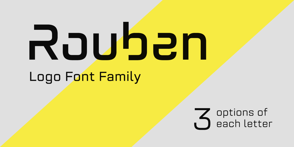 Rouben font